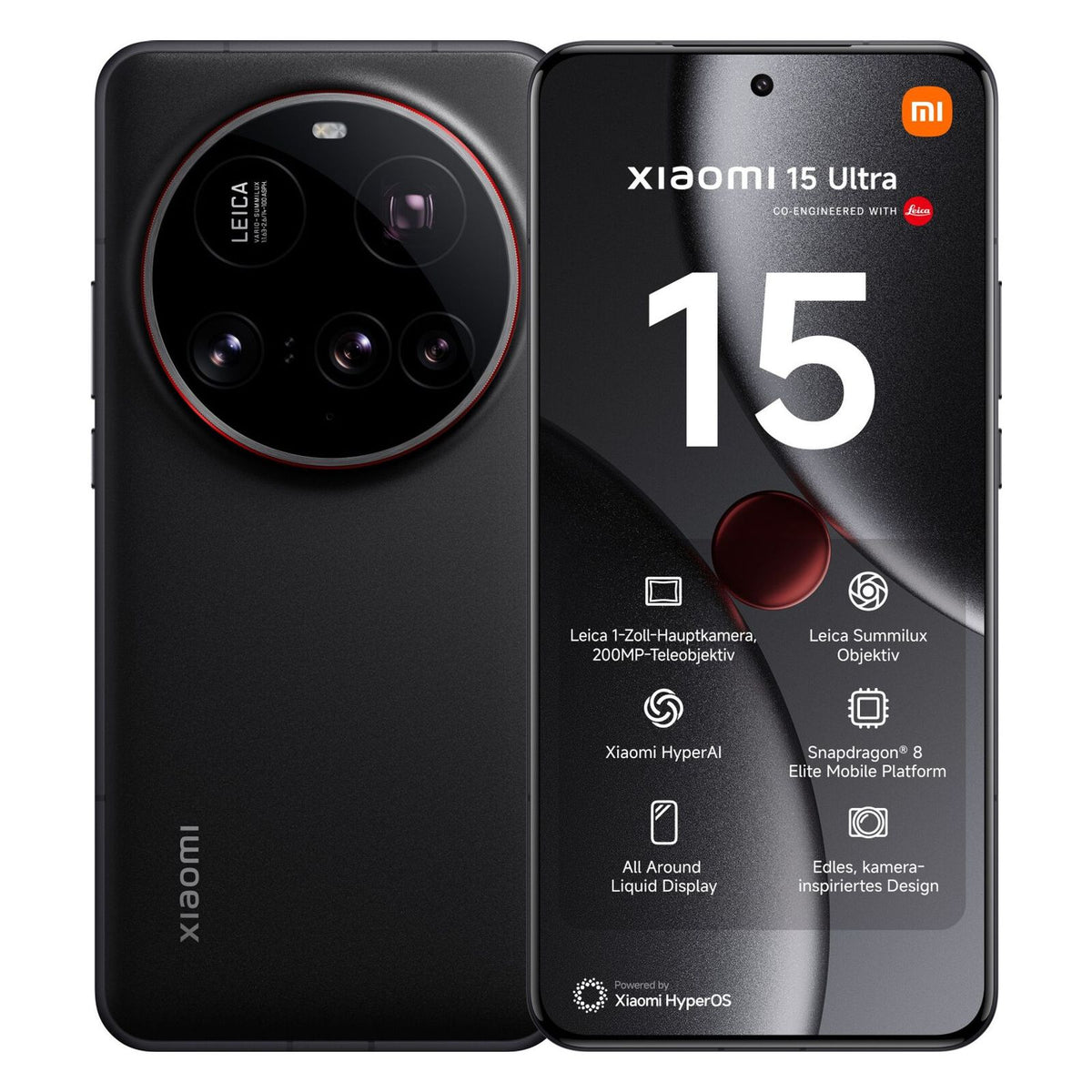 Produktbild Smartphone - Xiaomi 15 Ultra 5G Dual-SIM 512GB Black