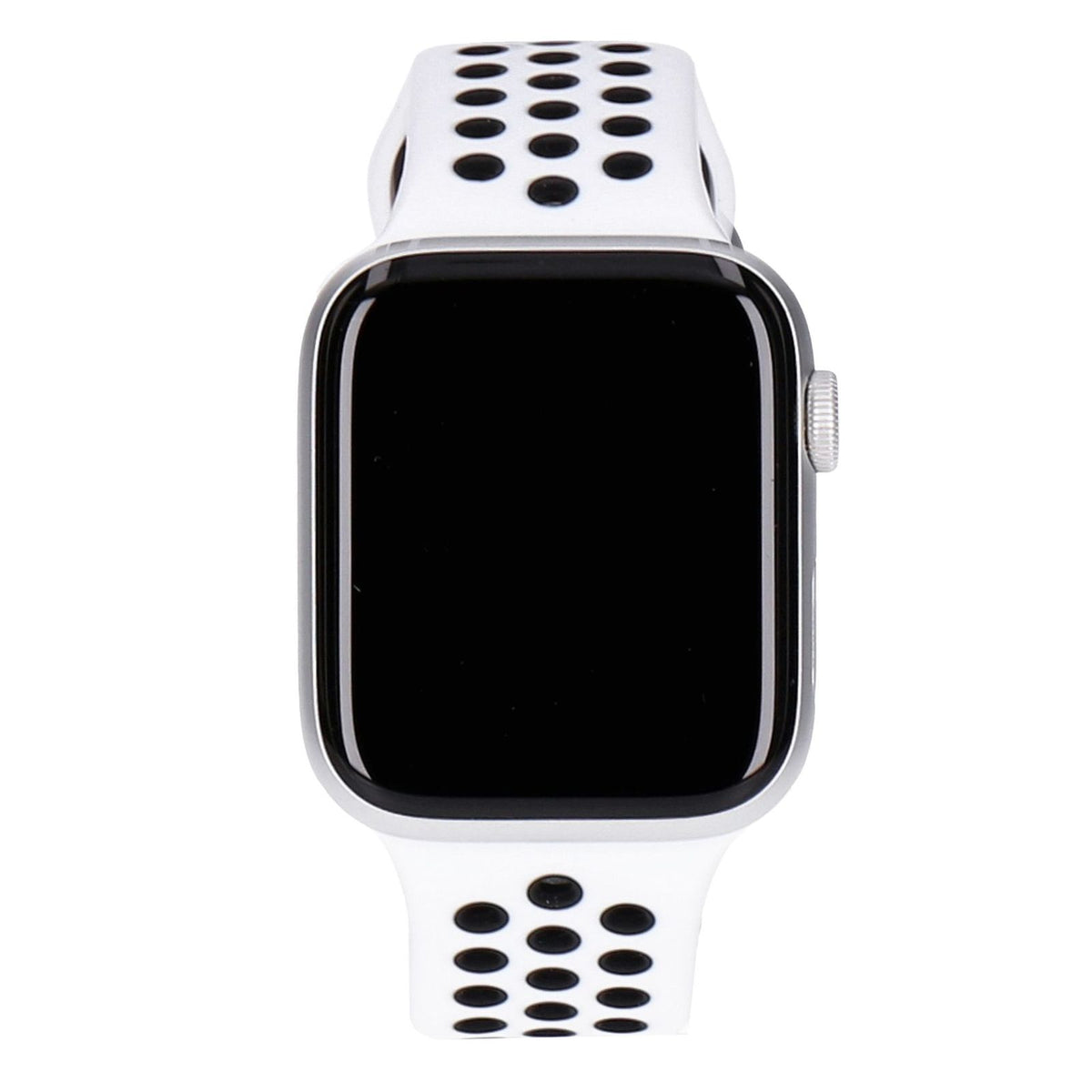 Produktbild Smartwatch - Apple Watch Series 6 Nike GPS 44mm Silber Aluminiumgehäuse mit Sportarmband Platinum/Schwarz
