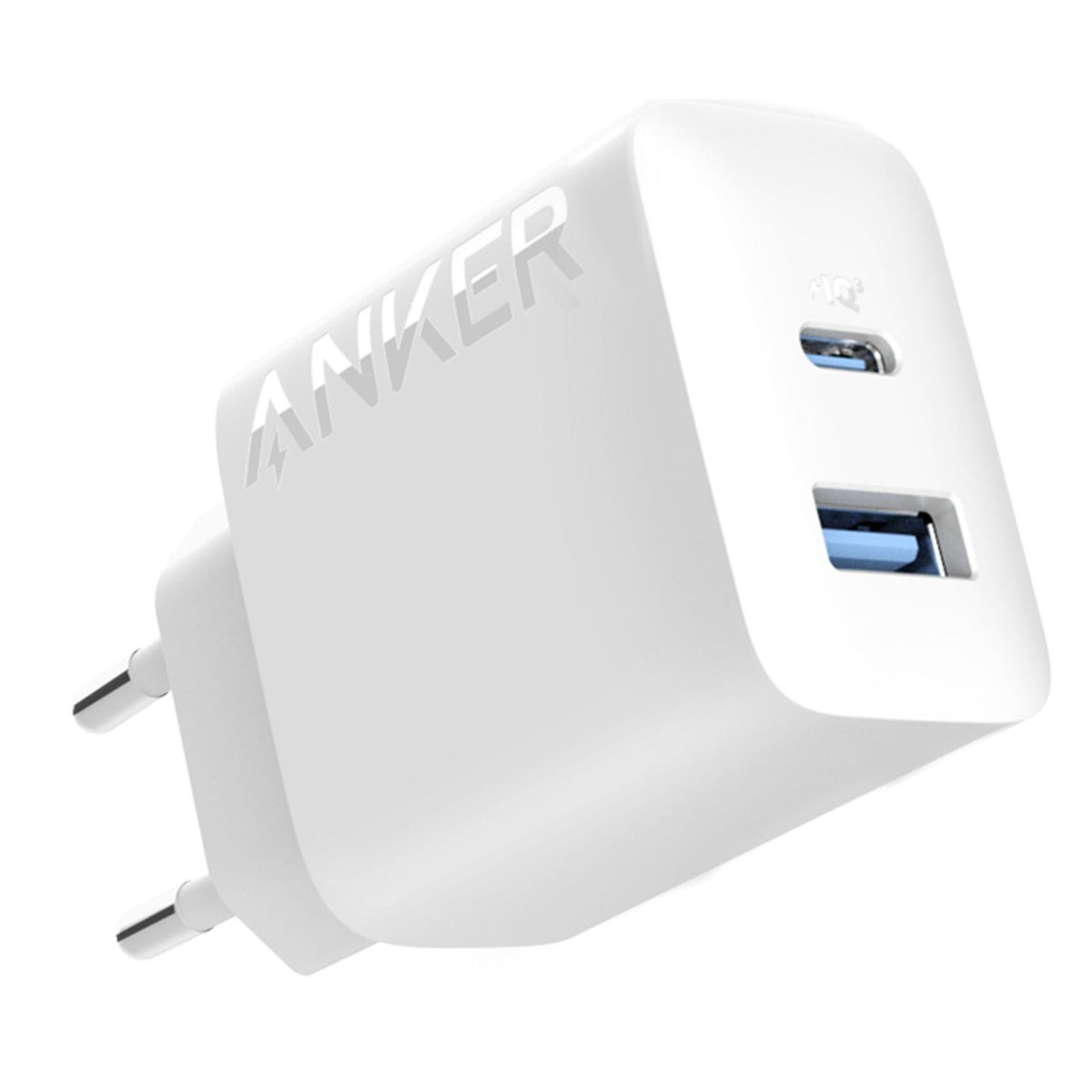 Produktbild USB-Ladegerät - Anker High Speed Charger 20W weiß 2 Port USB-C und USB-A