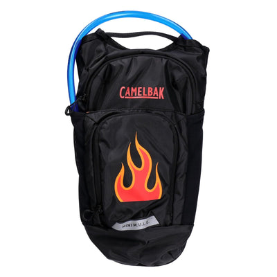 CAMELBAK Mini M.U.L.E. 5L Rucksack Schwarz Flamme + 1.5L Crux Reservoir