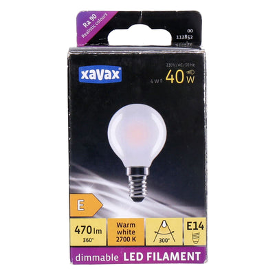 Xavax LED Filament dimmbar E14 40W 470lm