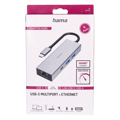 USB-C-Hub Multiport, 4 Ports