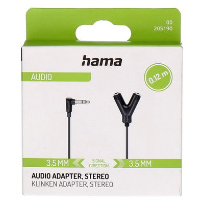Audio Adapter Stereo 3.5mm  0,12m