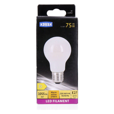 LED Filament E27 75W 1055lm warmweiß