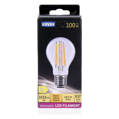 LED Filament dimmbar E27 100W 1521lm warmweiß