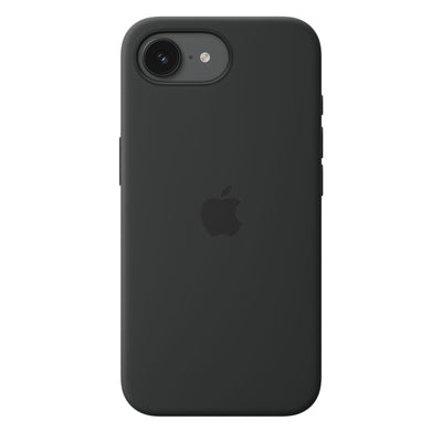 Silikon Case mit MagSafe Schwarz passend für iPhone 17e
