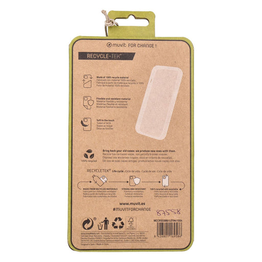 Produktbild Smartphone-Hülle - Muvit Samsung Galaxy S23 Ultra 5G Silikon Case Transparent