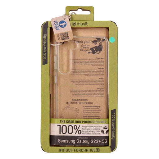 Produktbild Smartphone-Hülle - Muvit Samsung Galaxy A23+ 5G Silicon Case Transparent