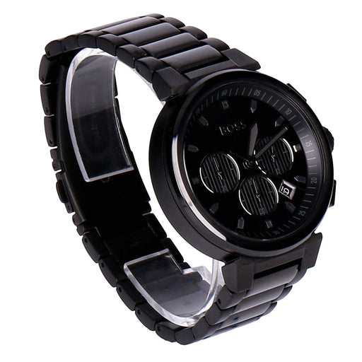 Produktbild Quarzuhr - HUGO BOSS One Herren Quarzuhr schwarz