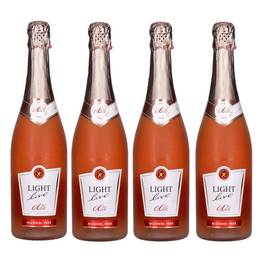 Produktbild Sekt - LIGHT live alkoholfrei rose Sparkling 4 x 0,75 L