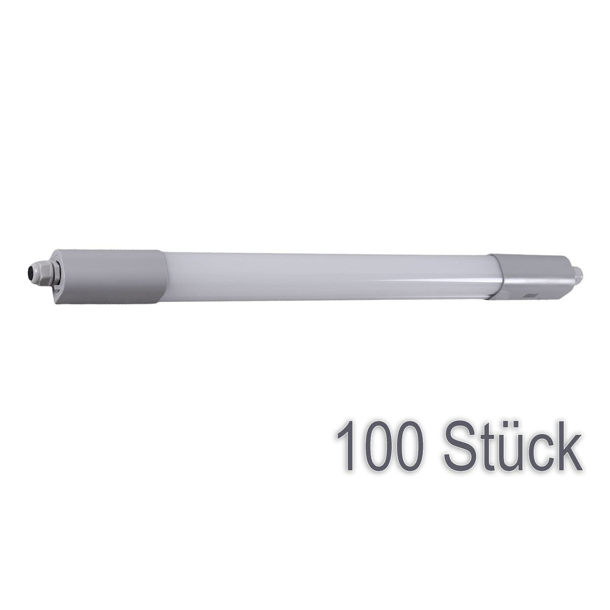 Produktbild LED Deckenleuchte - RZB LED-Feuchtraumleuchte Planox Eco 16W-4000K 852x61x50 PC DALI -100 Stk.