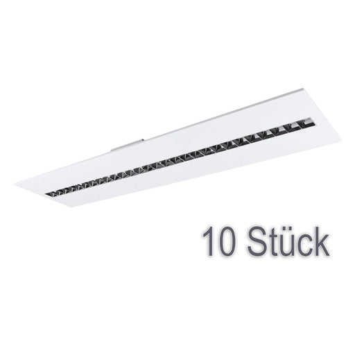 Produktbild LED Einbauleuchte - RZB LED-Rastereinbauleuchte SONIS EVO 26W 4000K 1197x297x27mm - 10 Stk