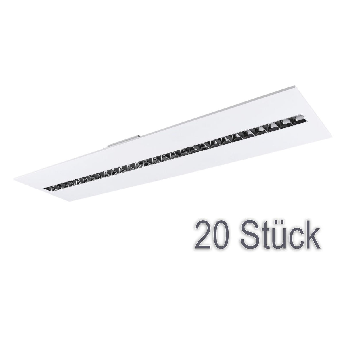Produktbild LED Einbauleuchte - RZB LED-Rastereinbauleuchte Sonis EVO 26W 4000K 1197x297x27mm - 20 Stk