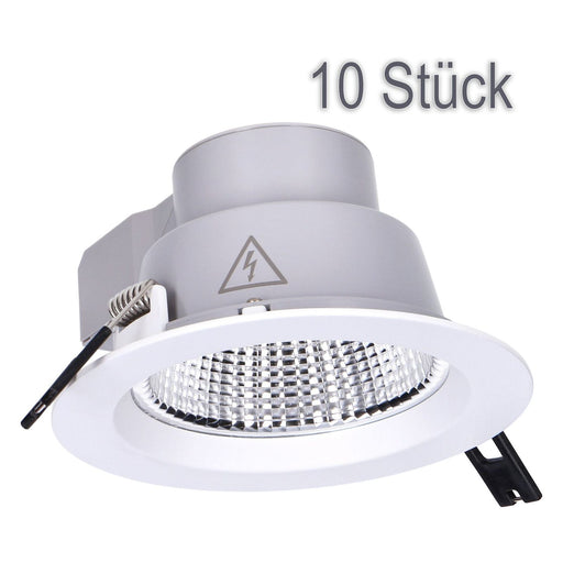 Produktbild LED Deckenleuchte - RZB LED-Deckeneinbaustrahler ARELO 6 5W 700lm 840 weiß - 10 Stk
