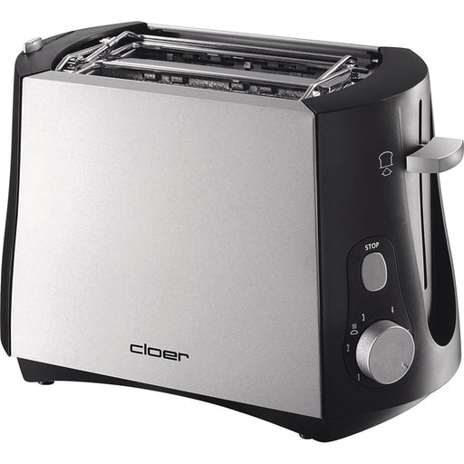 Produktbild Toaster - Cloer 3410 2-Scheiben Toaster 825W Edelstahl (matt) / Schwarz