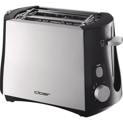 3410 2-Scheiben Toaster 825W Edelstahl (matt) / Schwarz