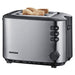 Severin AT 2514 Toaster für bis 2 Scheiben 850 W Edelstahl / Schwarz