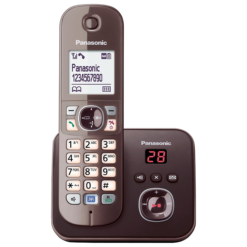 Produktbild Schnurloses DECT-Telefon - Panasonic KX-TG6821GA Schnurlostelefon mit AB