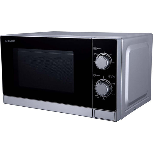 Produktbild Mikrowelle - Sharp R-200INW Mikrowelle 800 Watt 20 Liter - silber
