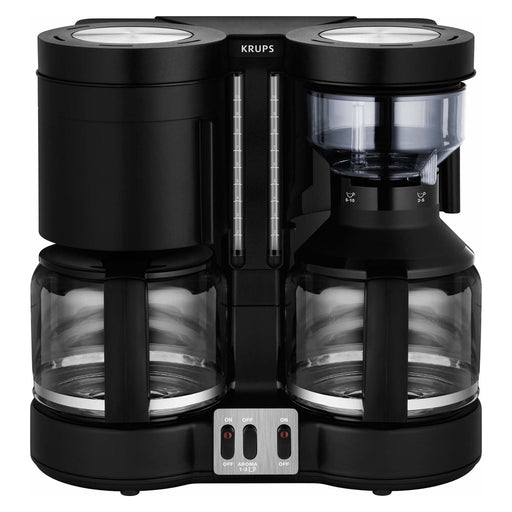 Produktbild Filterkaffeemaschine - Krups KM 8508 Doppel-Automat Kaffee/Tee schwarz