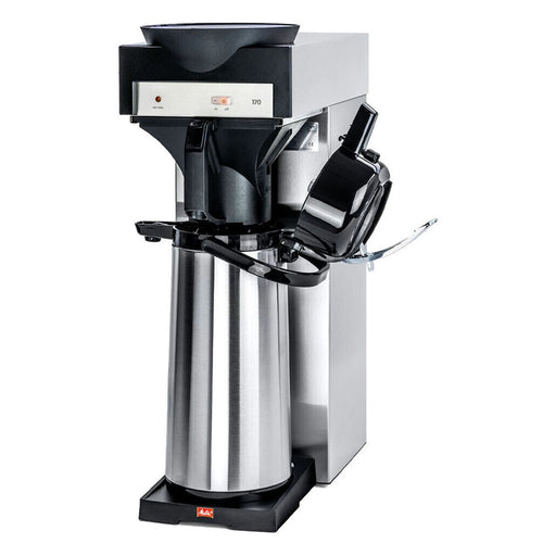 Produktbild Filterkaffeemaschine - Melitta M 170 MT Filterkaffeemaschine 2,2L Edelstahl, Schwarz