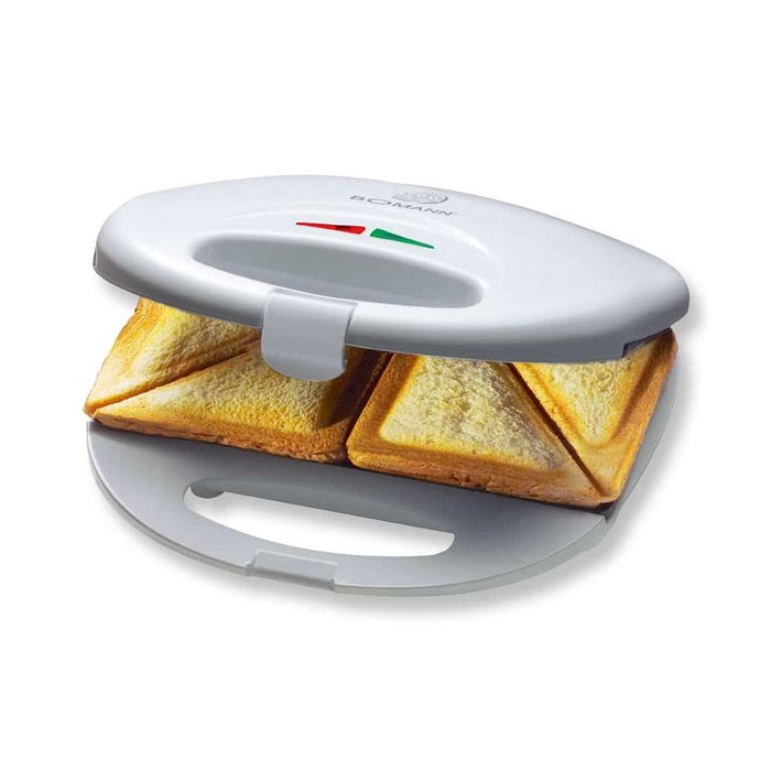 Bomann ST 5016 CB Sandwichtoaster weiß