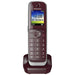 Panasonic KX-TGJ320G schnurloses Telefon weinrot mit Anrufbeantworter