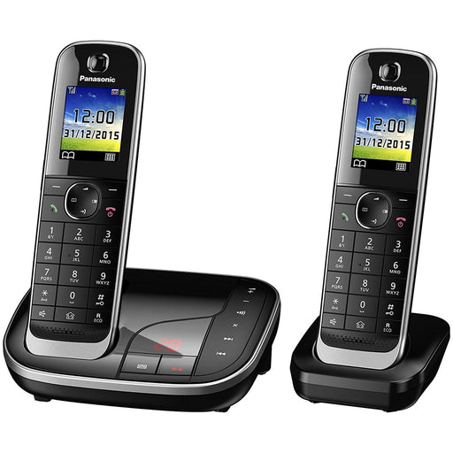Produktbild Schnurloses DECT-Telefon - Panasonic Schnurlostelefon mit AB KX-TGJ322GB schwarz