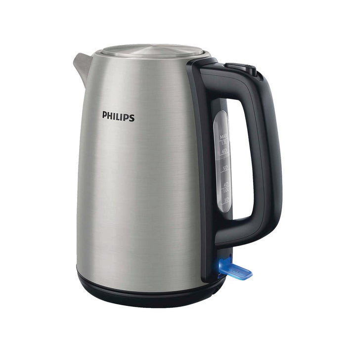 Philips Viva Collection HD9351/90 Wasserkocher 1,7 l 2200 Watt schwarz, Edelstahl