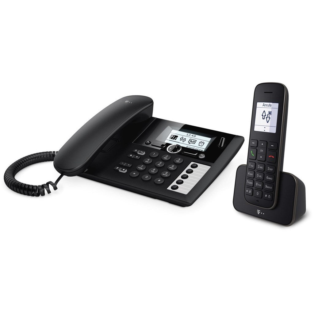 Produktbild Festnetztelefon - Telekom Sinus PA 207 Plus 1 Festnetztelefon  schwarz