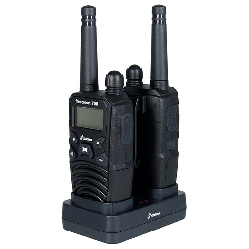Produktbild Walkie Talkie - Stabo freecomm 700 Set PMR-446 Funkgeräte schwarz