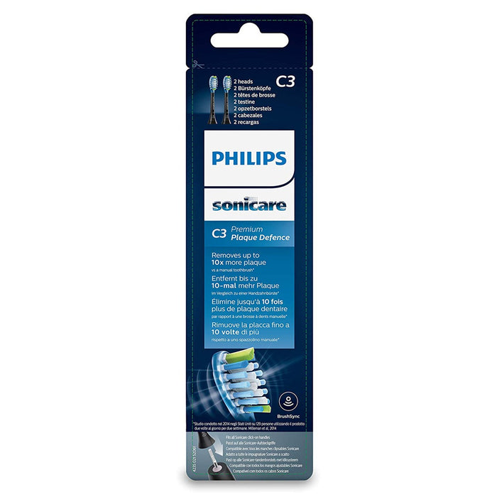 Philips HX9042/33 Ersatzbürsten Sonicare C3 schwarz