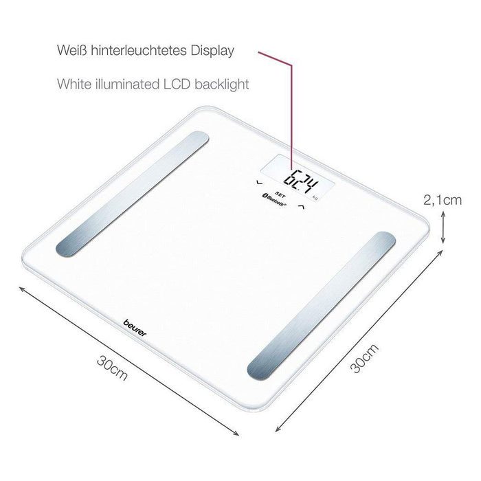 Beurer BF 600 Pure Diagnosewaage weiß