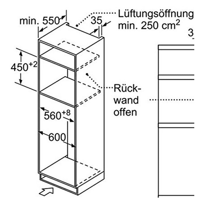 Bosch CMA583MS0 Einbau-Mikrowelle