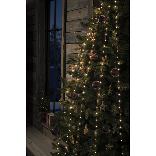 Produktbild LED-Baummantel - Konstsmide Micro LED Baummantel Kerzennetz innen