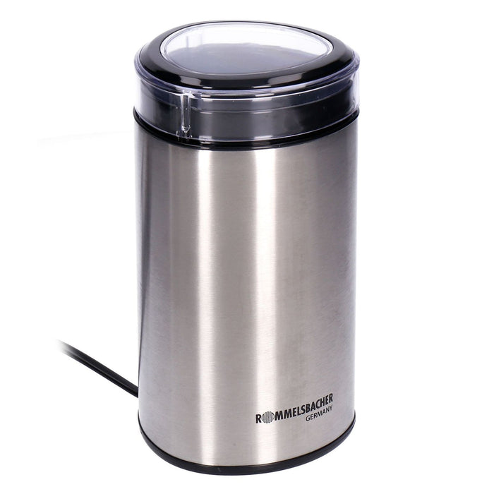 Rommelsbacher EKM 100 elektr. Kaffeemühle silber