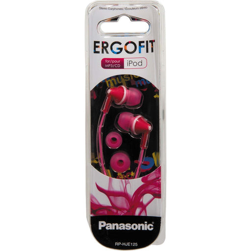 Produktbild In-Ear-Kopfhörer - Panasonic RP-HJE 125 E-P In-Ear Kopfhörer pink