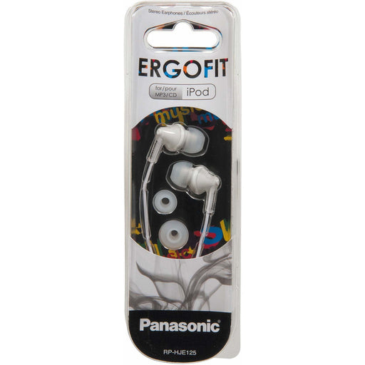 Produktbild In-Ear-Kopfhörer - Panasonic RP-HJE 125 E-W In-Ear Kopfhörer weiß