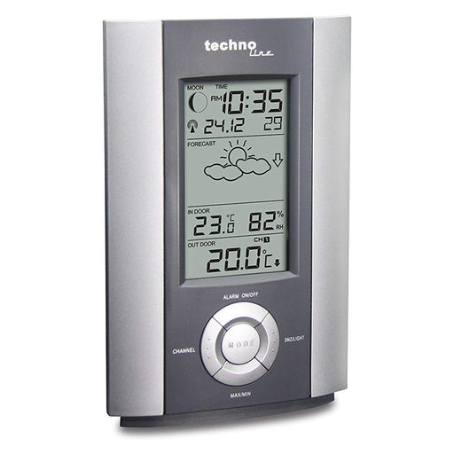 Produktbild Wetterstation - Technoline WS 6710 Wetterstation grau