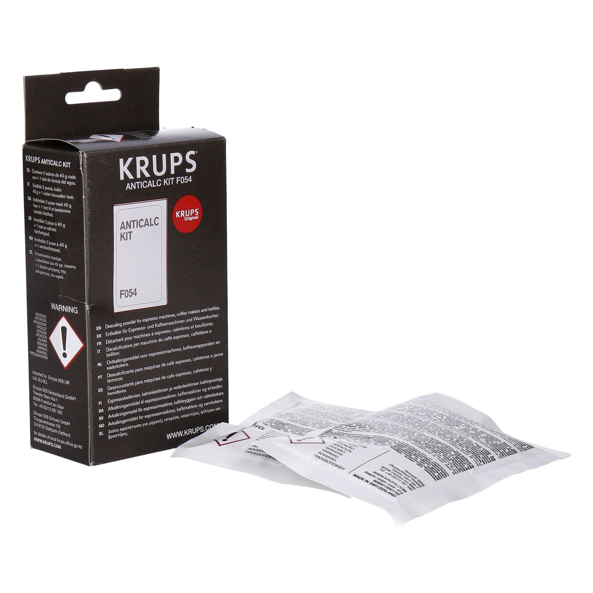 Produktbild Entkalker - Krups F054-00 Entkalkungsset