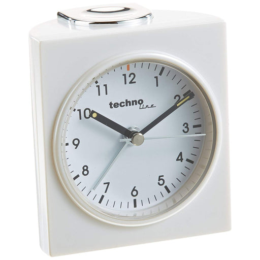 Produktbild Quarzwecker - Technoline Quarzwecker Modell Q weiß