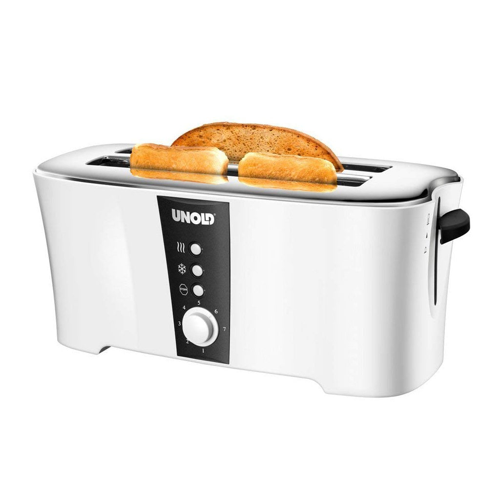 Produktbild Toaster - Unold Toaster Design Dual 38020 4 Scheiben-Toaster weiß