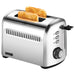 Unold 38326 Toaster 2er Retro edelstahl