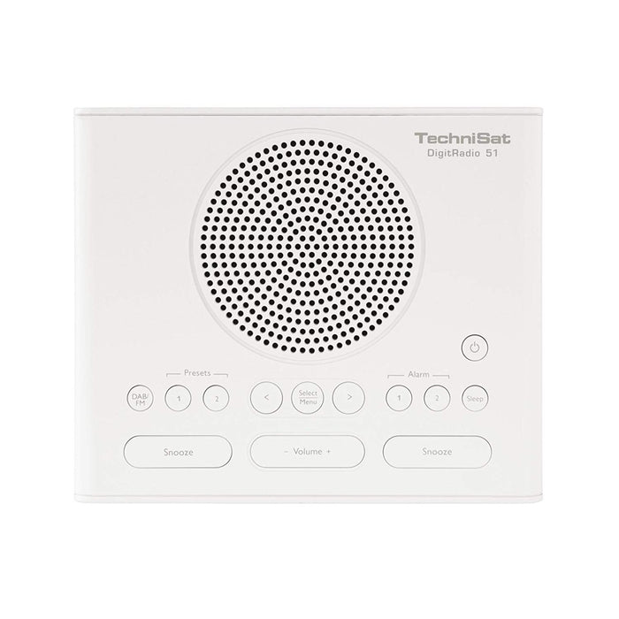 Technisat DigitRadio 51 Uhren-Digital-Radio weiß