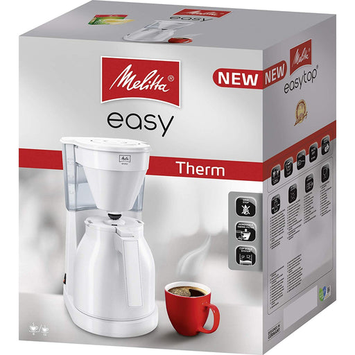 Produktbild Filterkaffeemaschine - Melitta Easy II Therm Filterkaffeemaschine weiß