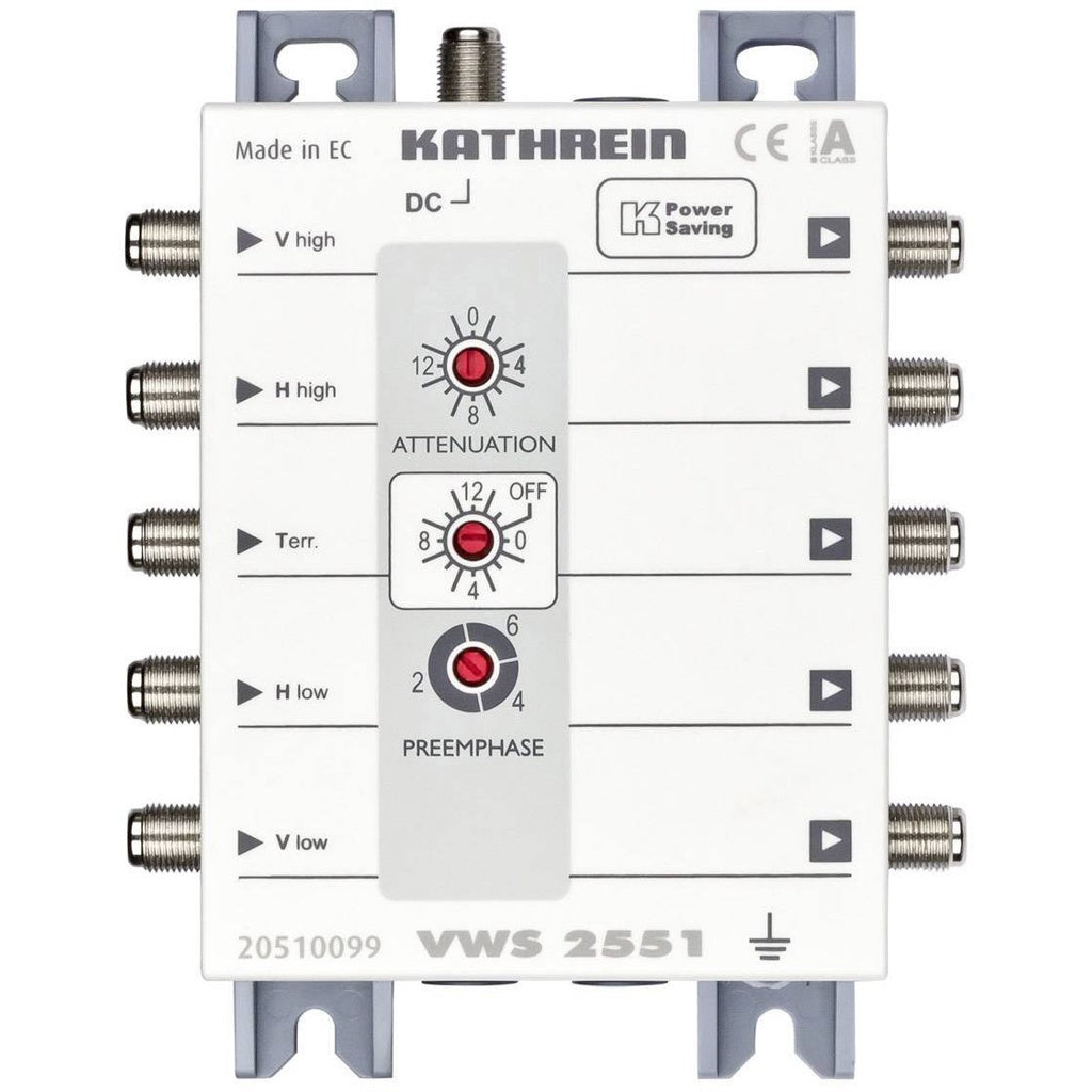 Produktbild SAT-Multischalter - Kathrein VWS 2551 Verteilnetzverstärker weiß