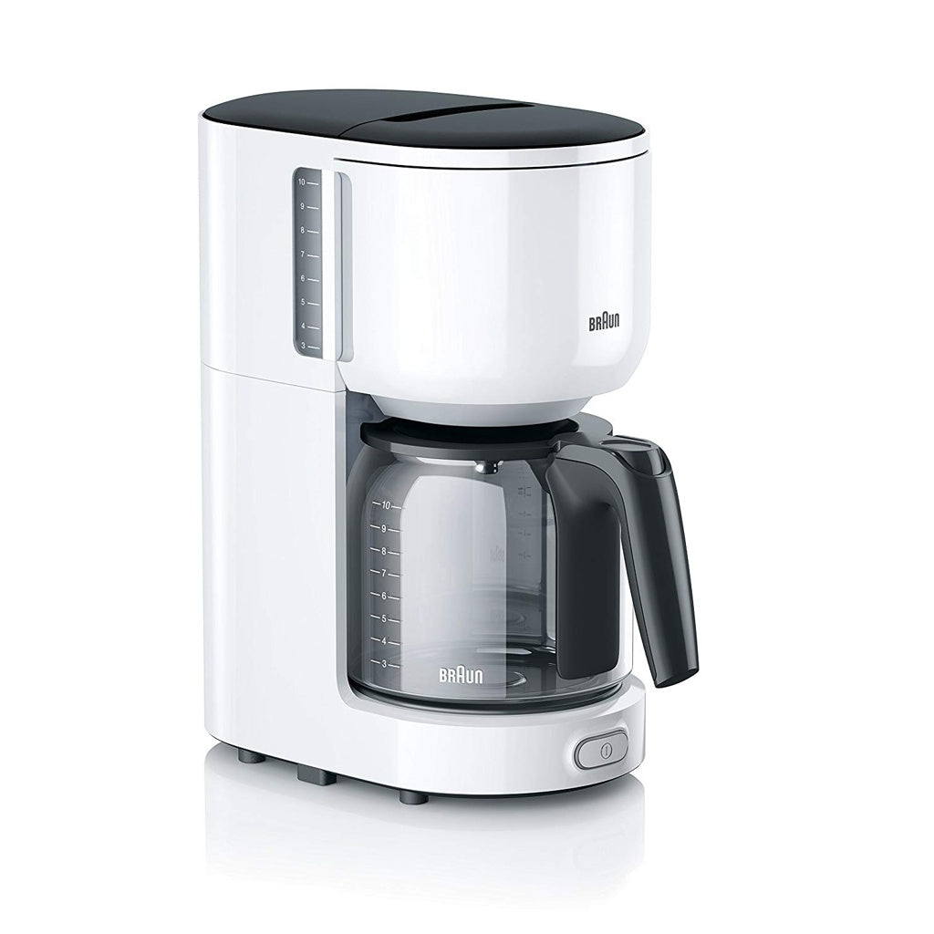 Produktbild Filterkaffeemaschine - Braun KF 3100 Filterkaffeemaschine weiß