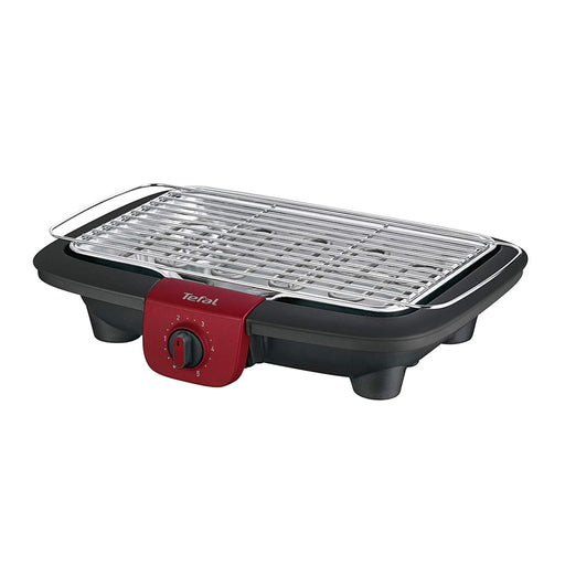 Produktbild Elektro-Standgrill - Tefal BG90F5 Elektro-Standgrill schwarz / burgund