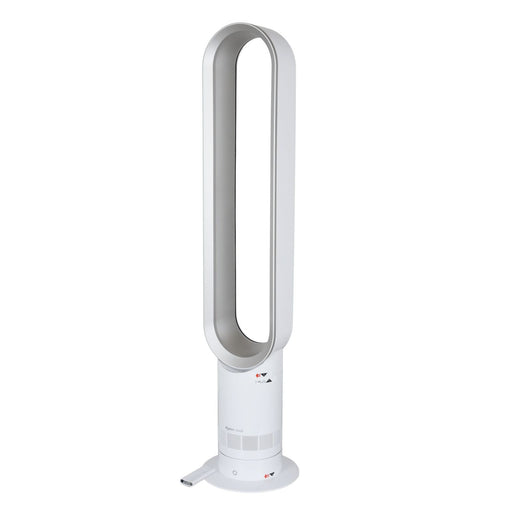 Produktbild Turmventilator - Dyson AM07 Air Multiplier weiß/silber Silber, Weiß, Flur, ABS Synthetik, 64 dB, 81 m³