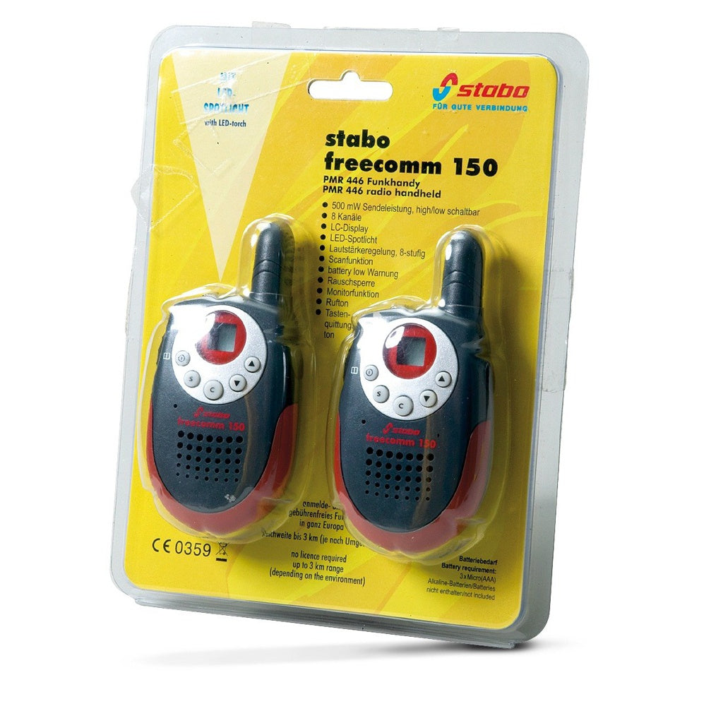 Produktbild Funkgerät - Stabo Freecomm 150 PMR-Funkgerät